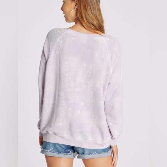 (A3) NWOT Wildfox Space queen, Sommers sweatshirt, lavender, Size Me - Picture 4 of 12